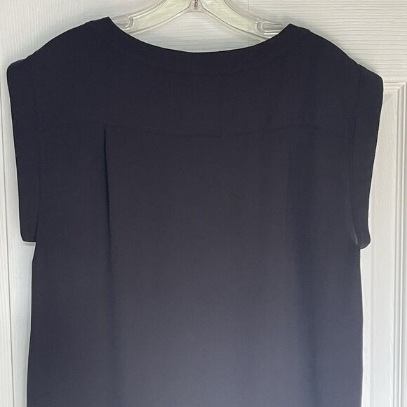 J. Crew Black Scoop Neck Sleeveless Top Women's Size 4 - Picture 6 of 16